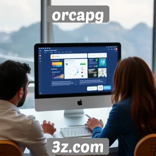 História do desenvolvimento do site orcapg