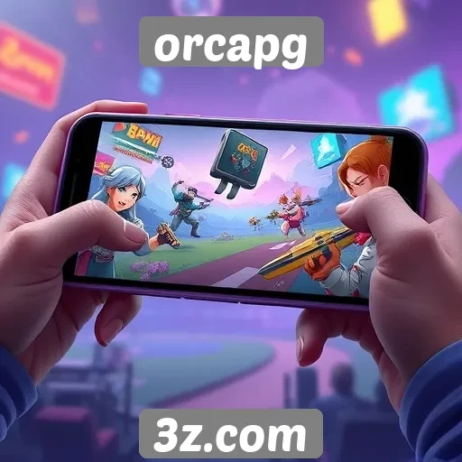 Tendências de jogos mobile no site Orcapg