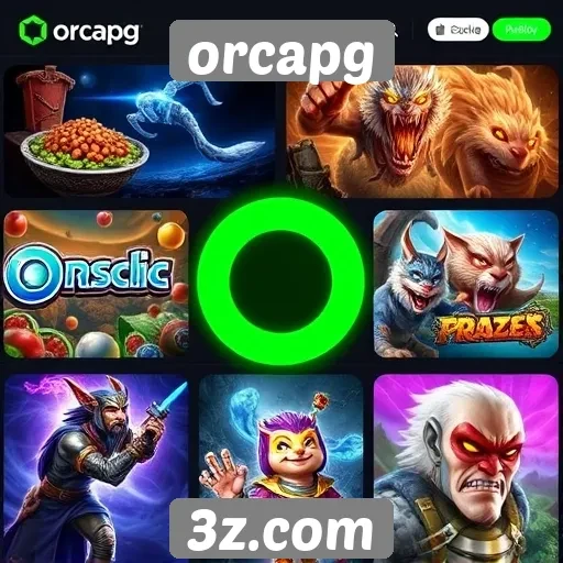 Principais jogos disponíveis na plataforma Orcapg